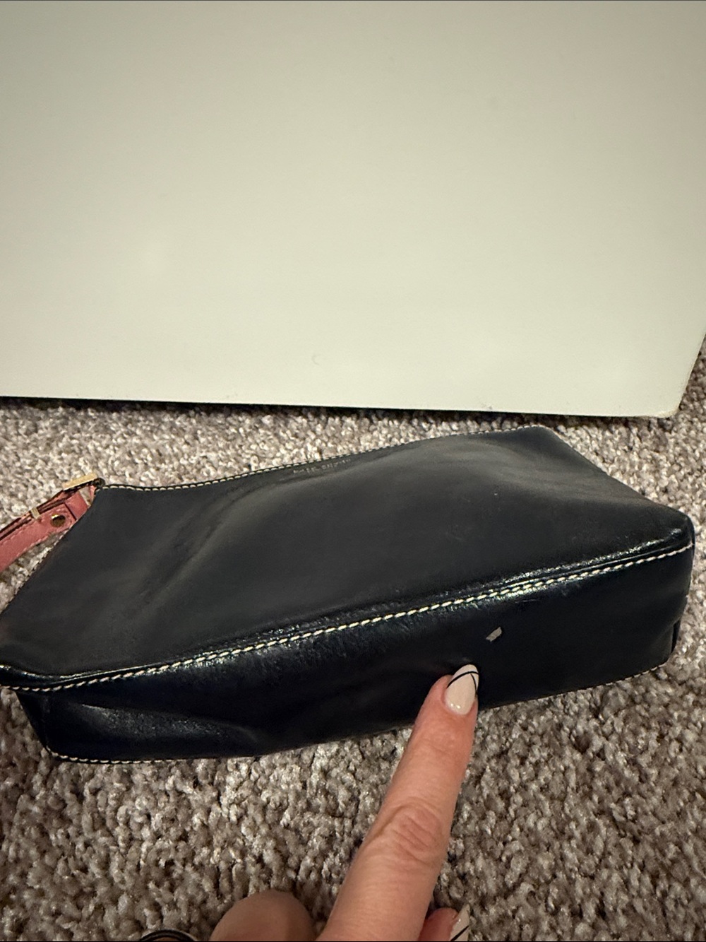 kate spade Black Leather Wristlet Clutch - Picture 3 of 4